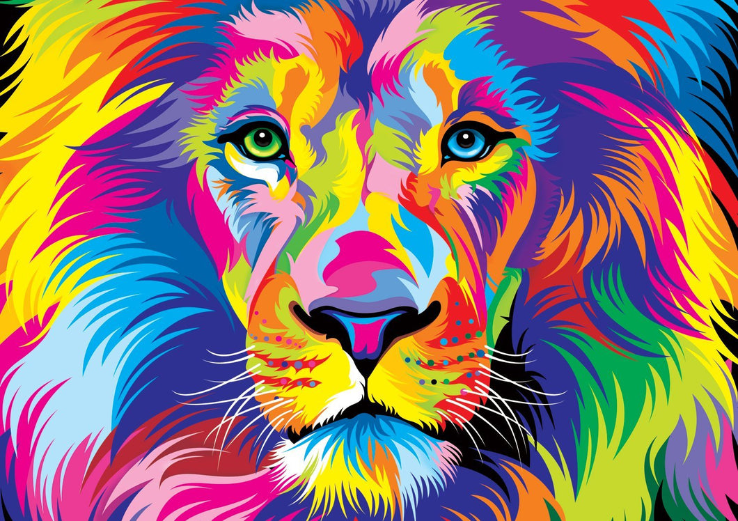 Tiger colorful