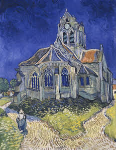 The church at Auvers